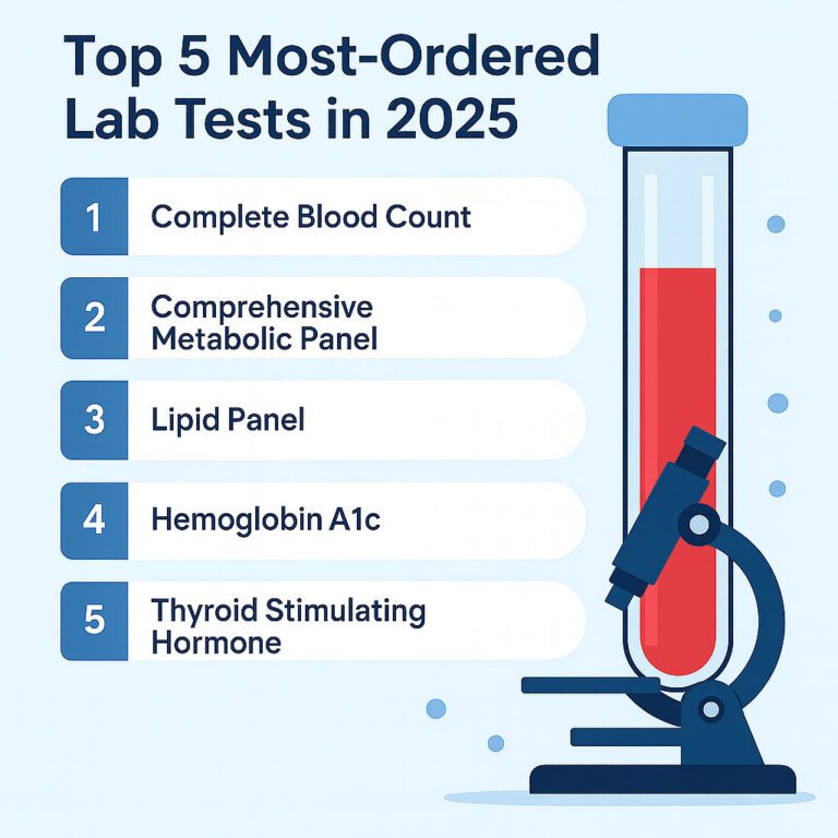 Top 5 tests in USA